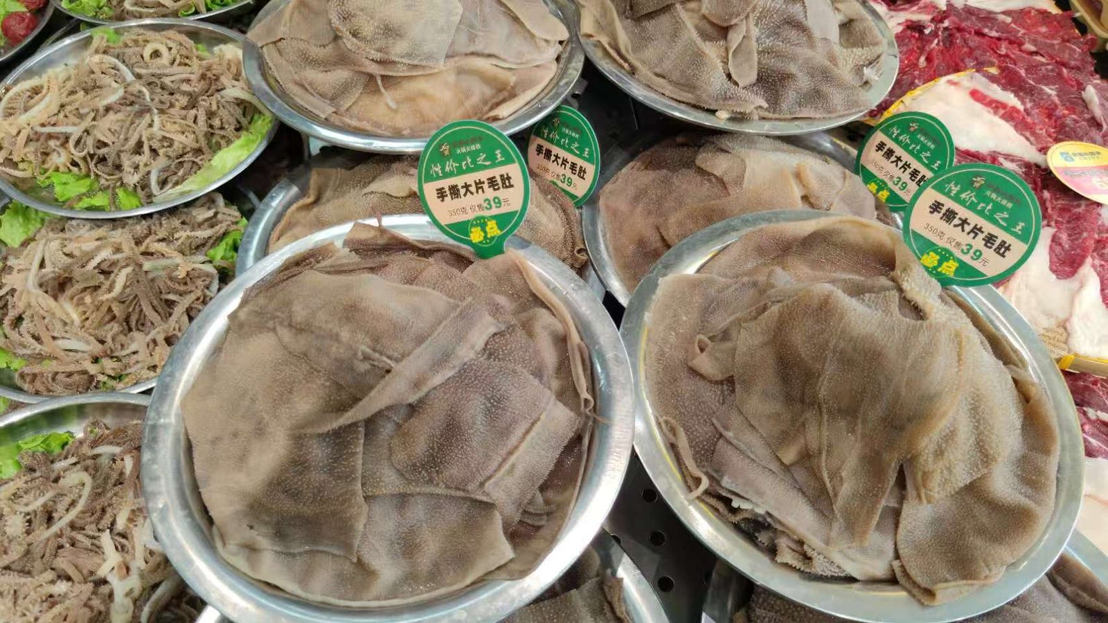 京都小肥羊·火锅大排档寿光店特色涮烤菜品实拍